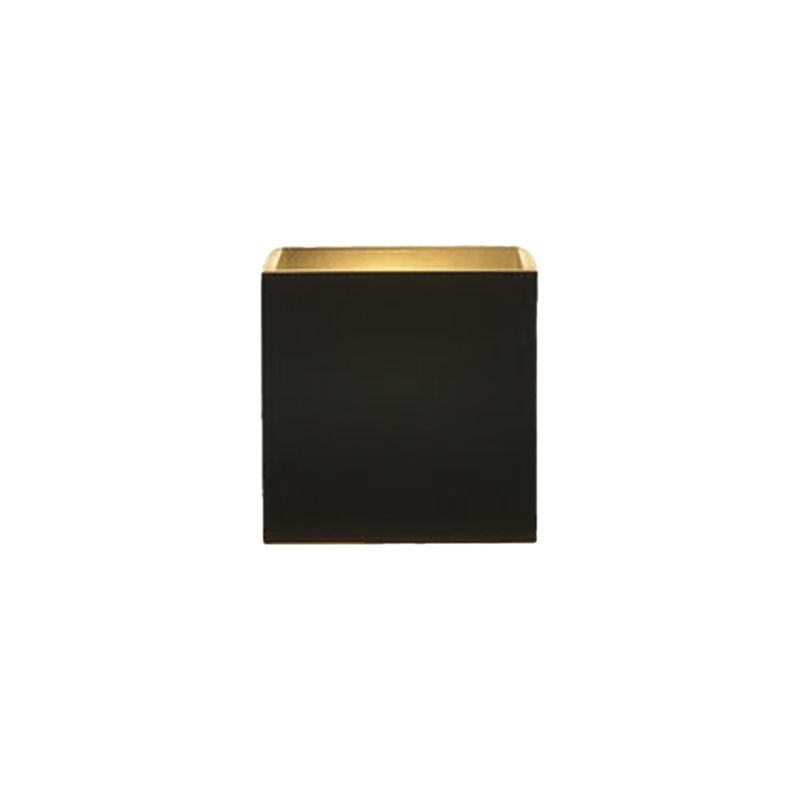 Square Shape Wall Sconce Modern Style Metal 2 Lights Sconce Lamp