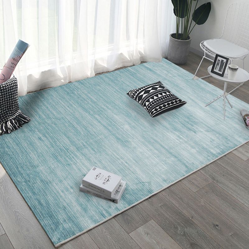 Nordic Parlor Rug Multi Colored Abstract Printed Area Rug Cotton Blend Easy Care Pet Friendly Indoor Rug