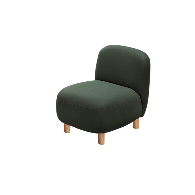 Stain Resistant Faux Leather Sofa Contemporary Standard Sofa for Living Room