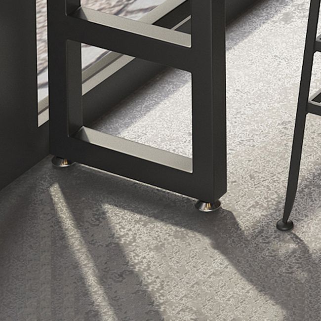 Industrial Solid Wood Pub Table Bar Height Rectangle Bar Table for Indoor