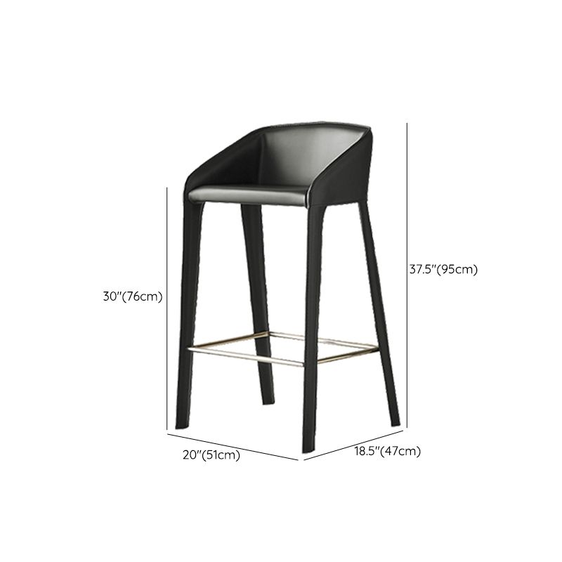 Industrial Indoor Armless Backless Bar Stool with Metal Legs