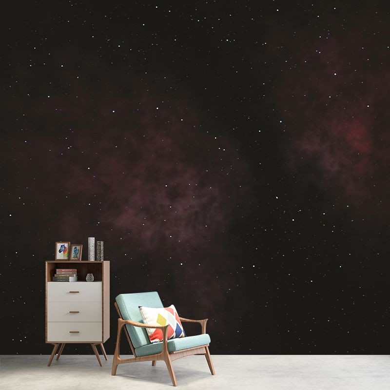 Universe Mural Modern Style Stain Resistant Decorative Wall Art for Room