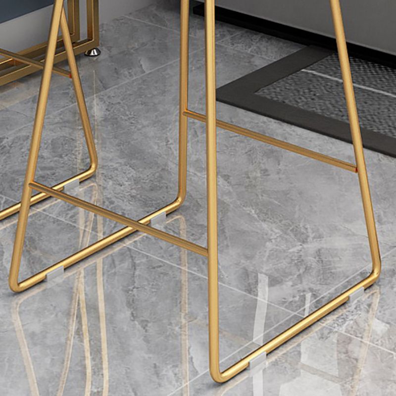 Modern Stone Bar Table Set 1/3 Pieces Fixed Bistro Set for Indoor