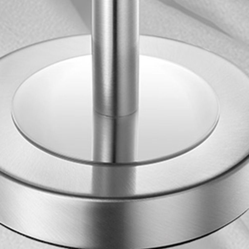 Lampada da tavolo a cilindro ultramoderna e semplice Lampada da comodino in vetro bianco per camera da letto