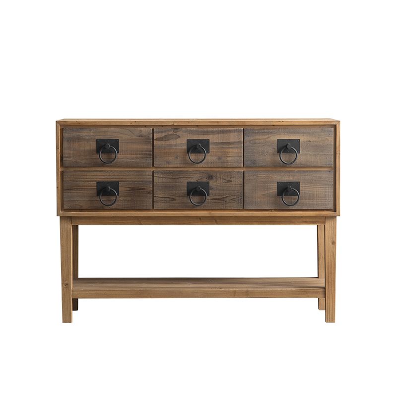 Traditional Dresser Solid Wood Storage Chest Dresser for Bedroom
