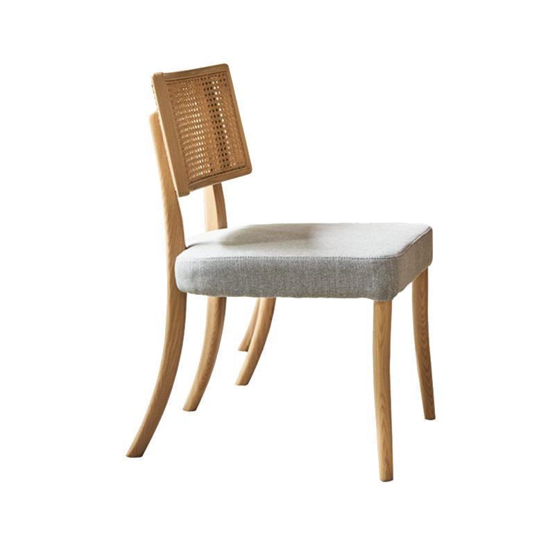 Modern Furniture Set 1/4/7 Pieces Rectangle Table Set with Solid Wood Dining Chairs