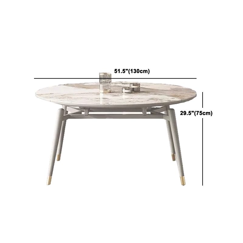 Modern Extensible Dining Table Set 1/2/5/7 Pieces Home Dining Room Set