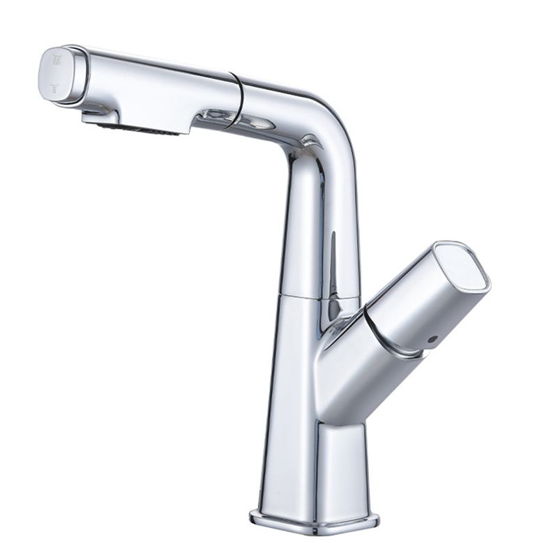 Vessel Sink Faucet Modern Style Swivel Spout Faucet for Bathroom