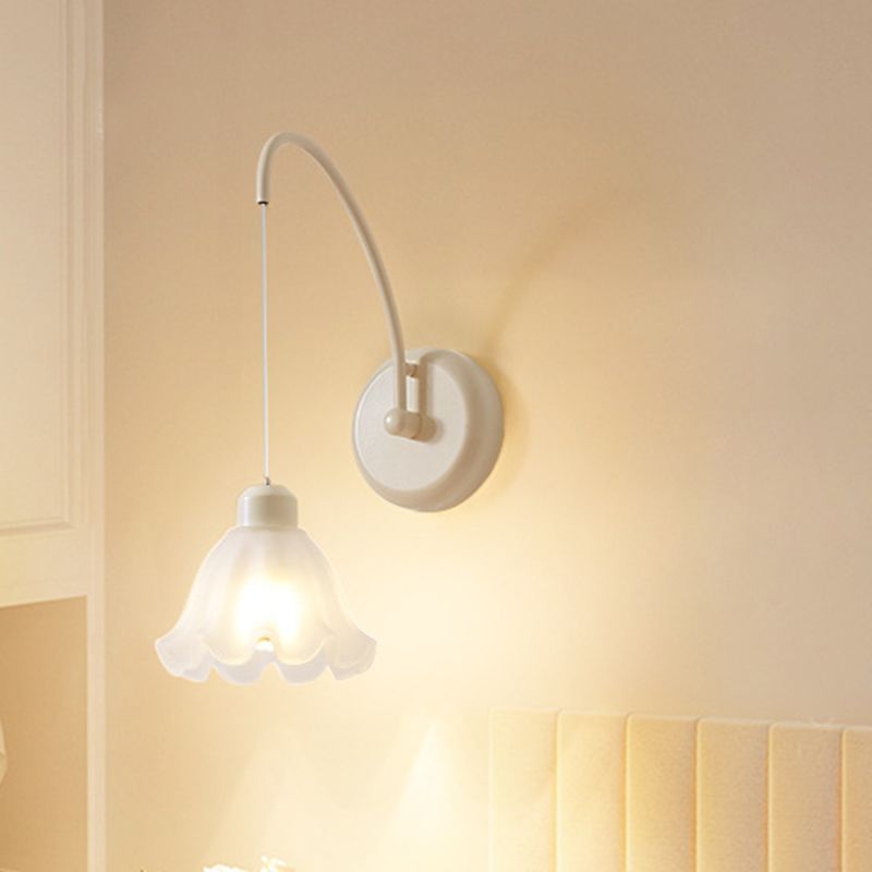 Unique Shape Wall Light Sconces Modern 1 Light Wall Lighting Fixtures for Bedroom