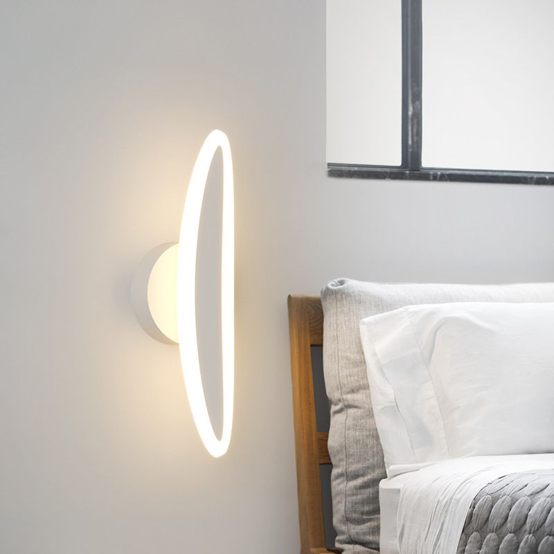 Metal Geometric Shape Wall Mount Lighting Modern 1-Light Wall Mounted Light Fixture