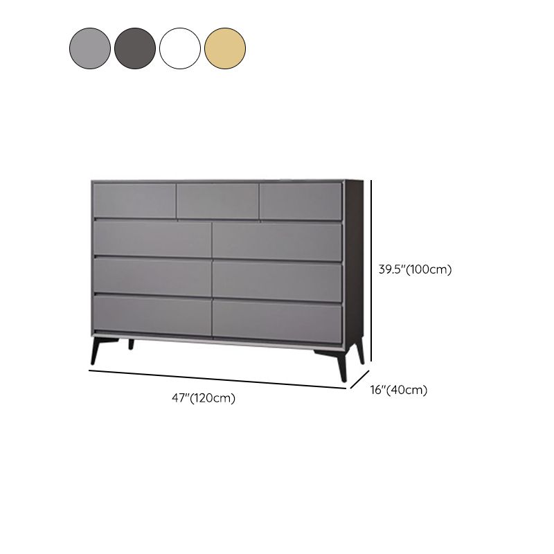 Modern Style Storage Chest Solid Wood Storage Chest Dresser , 15.6 Inch Width