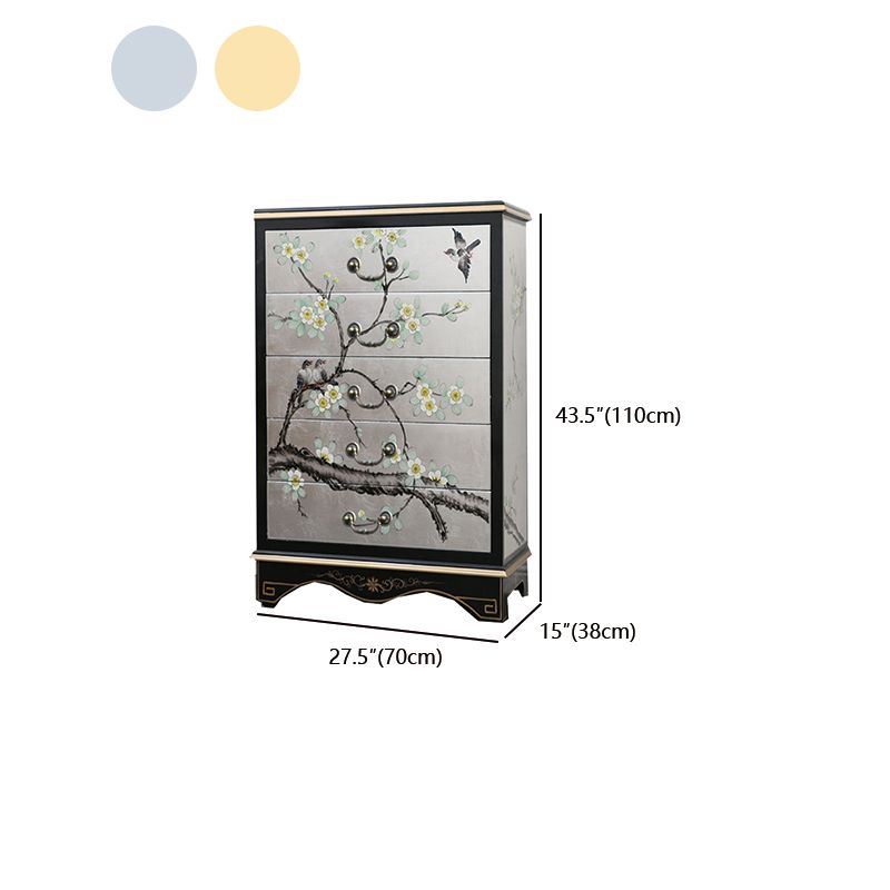 Classic Glam Dresser Solid Wood Storage Chest Dresser with 5/6/7/8/9 Drawers