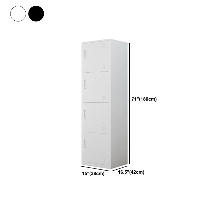 Contemporary Wardrobe Metal Wardrobe Closet for Home,16.54" D x 14.96" W x 70.87" H