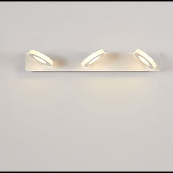 Forma a forma di cerchio Light Freeture Vanity Style Modern Vanity Mirror Light per il bagno