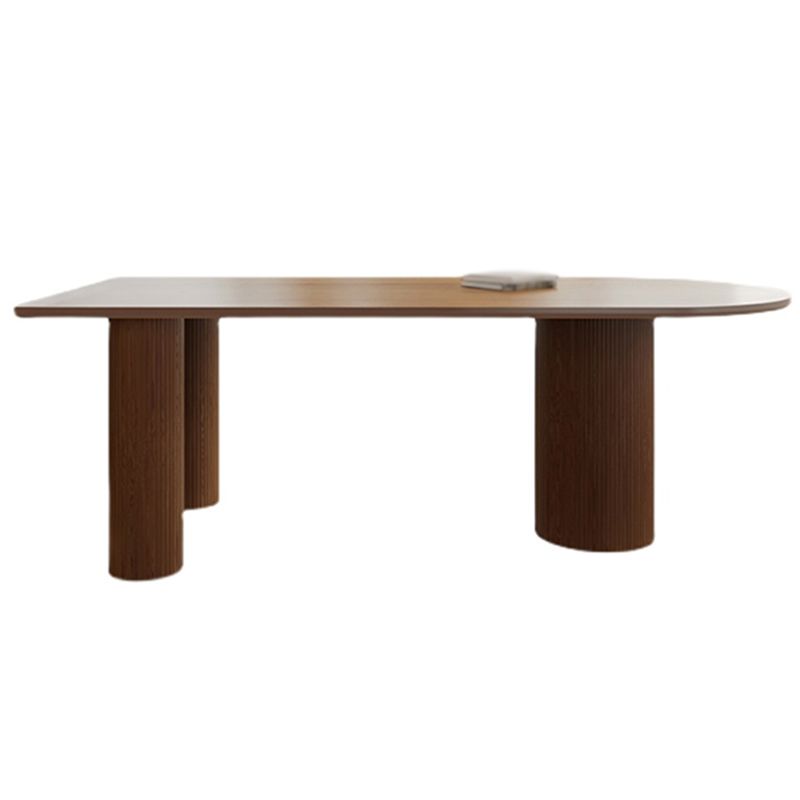 Mesa de comedor de estilo moderno colección de comedor de madera maciza de pino para interiores