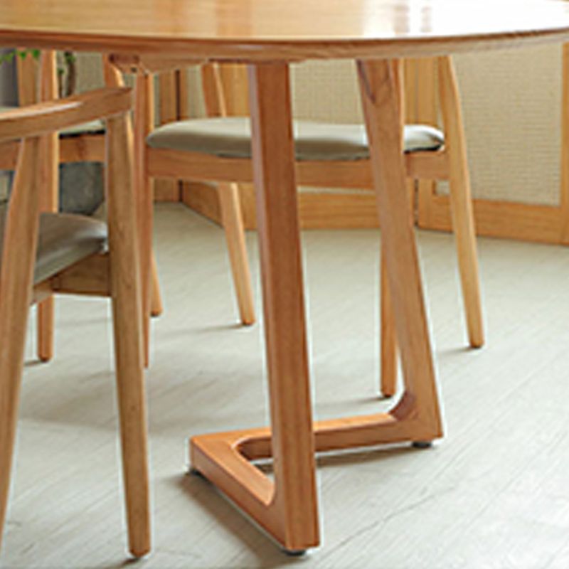 Oval Dining Table Modern Solid Wood Dining Table for Dining Room