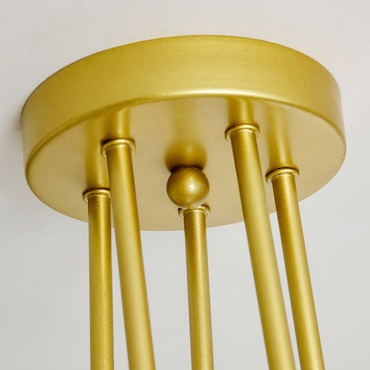 Wicklungslampe Postdesign Deckenleuchte 5 Leichter Industriestil Offener Glühbirnen-Beleuchtungsanhänger für Schlafzimmer Wohnzimmer