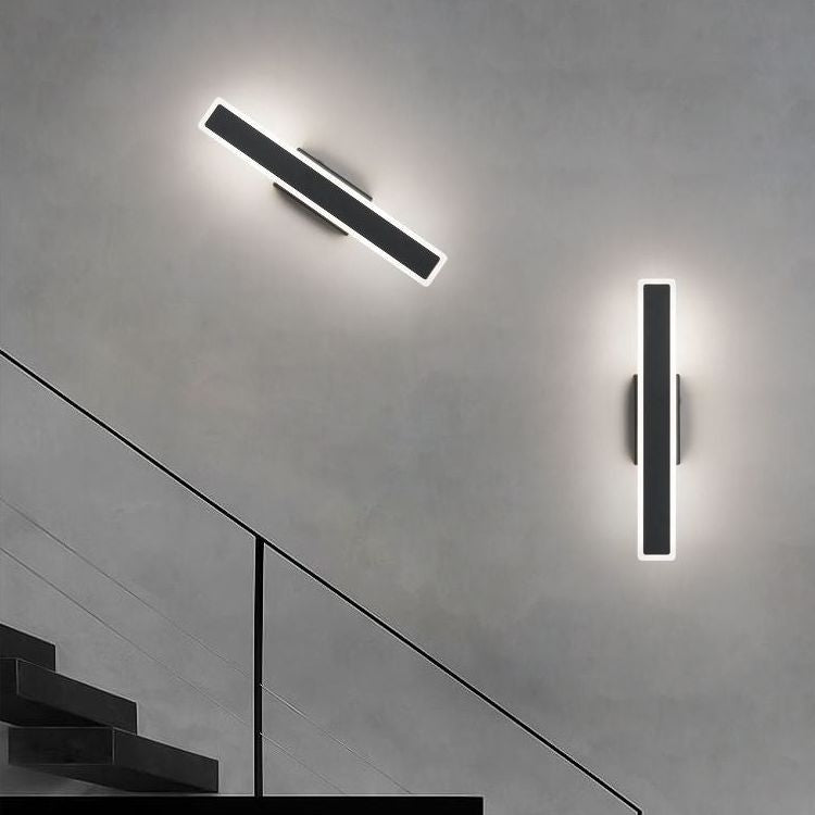 Fun a parete rettangolare per la parete della camera da letto Simplicità a parete LED Apparecchio di illuminazione montata