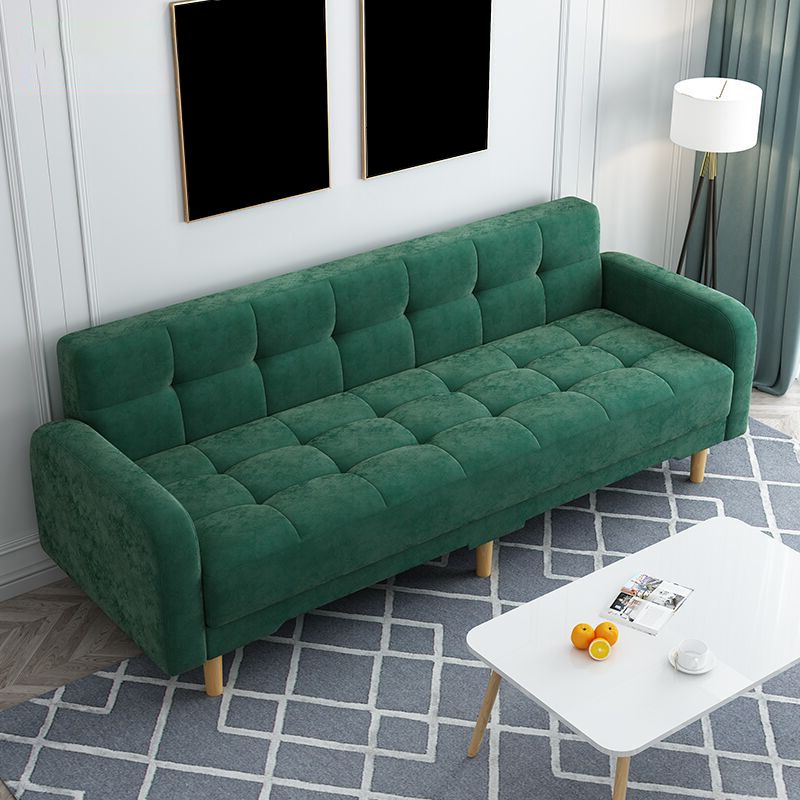 Industrial Living Room Settee Square Arm Biscuit Back Seating
