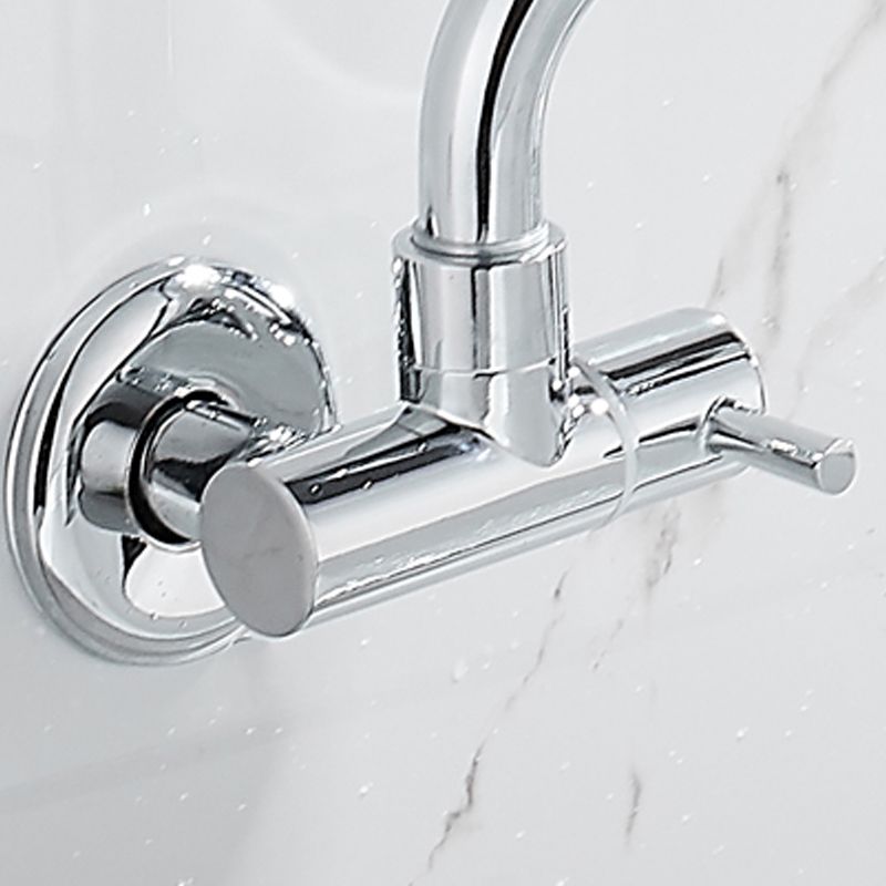 Modern Wall Mounted Water Filler One Handle High Arch Kitchen Faucet