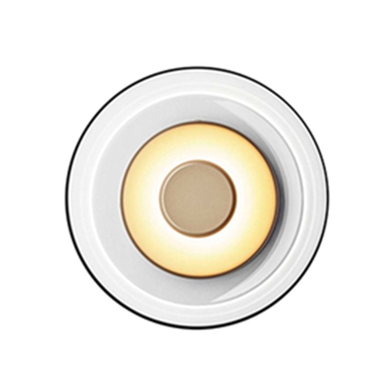 Glass Bowl-Shaped Wall Mounted Lighting Minimalist LED Wall Mounted Light Fixture