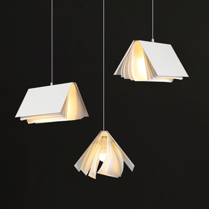 Rectangle Pendant Light Fixture Modern Style Metal Dinning Room Suspension Pendant