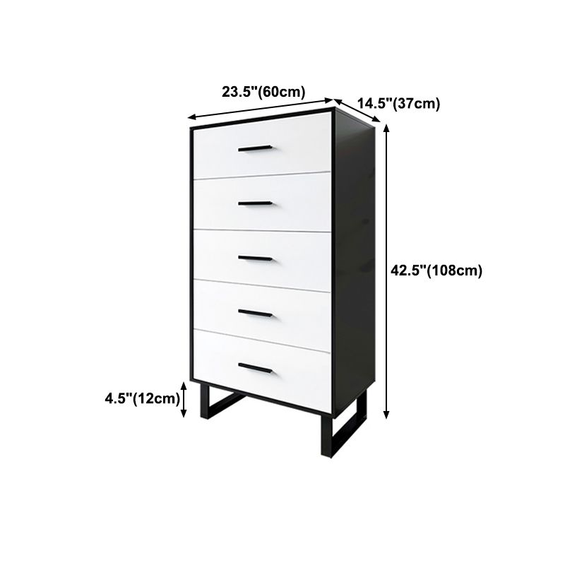 Modern Sideboard Engineered Wood Buffet with Drawer for Dining Room