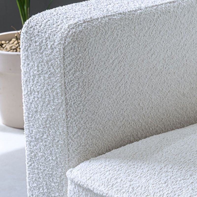 37" Wide Scandinavian Sofa Futon Foldable Upholstered Sleeper Sofa