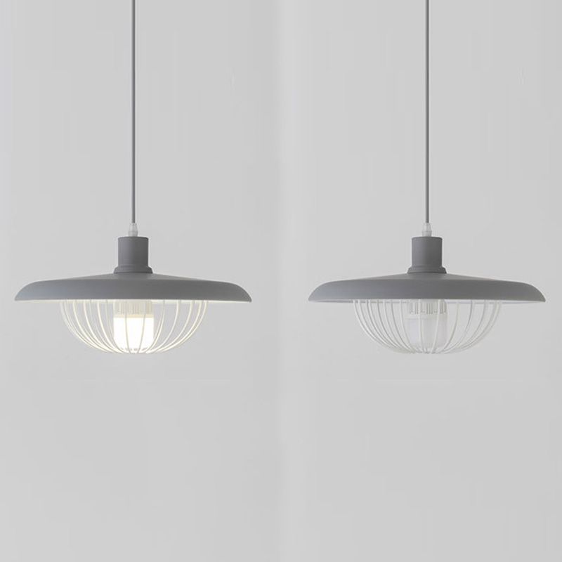 Moderner einfacher Stil 1 hellweiß/schwarz/gold/grau LED -Anhänger Beleuchtung für das Restaurant