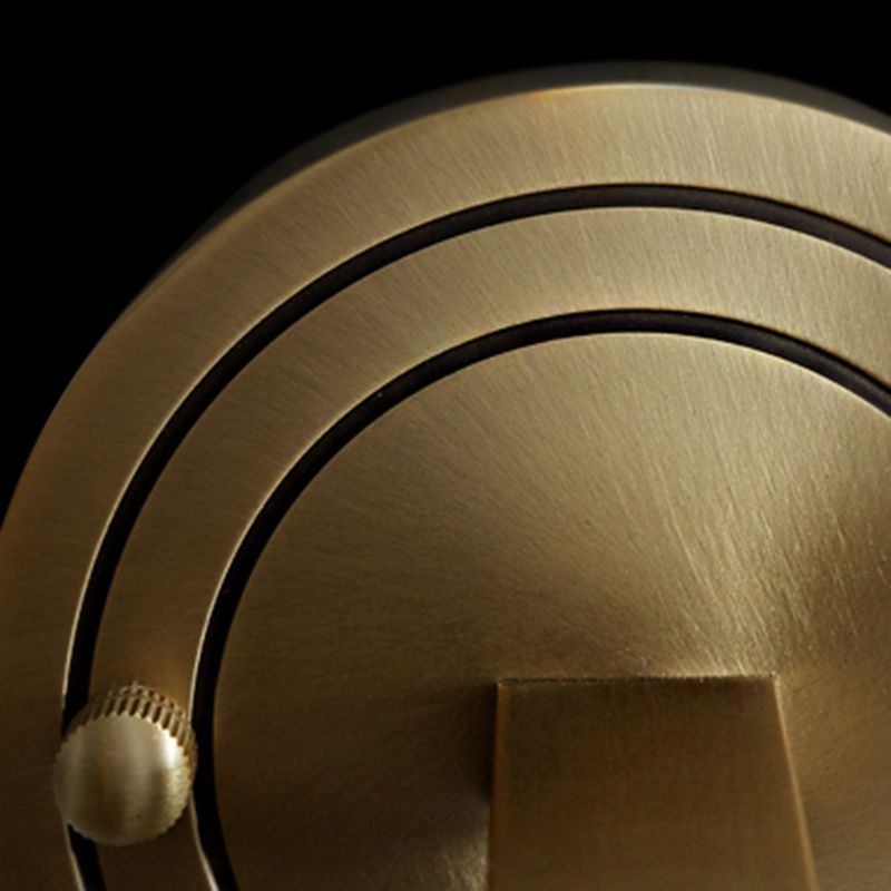 Ball Shade Multi-Lights Wall Sconce Modern Style Crystal Wall Mount Light Fixture in Brass