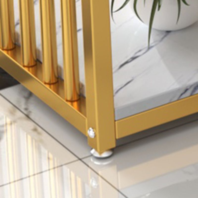 Glam Rectangle Wood Counter Table 3/4 Pieces Bar Table Set for Cafe