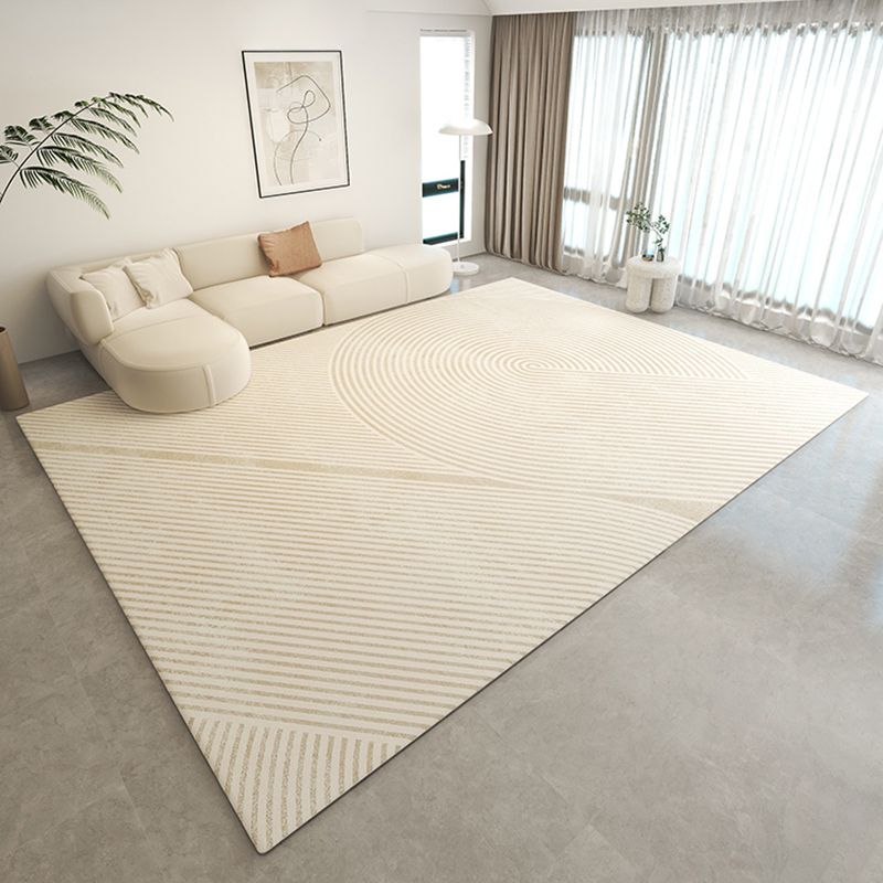Abstract Pattern Rug Rectangle Polyster Modern Carpet Bedroom Room Non-Slip Backing Rug