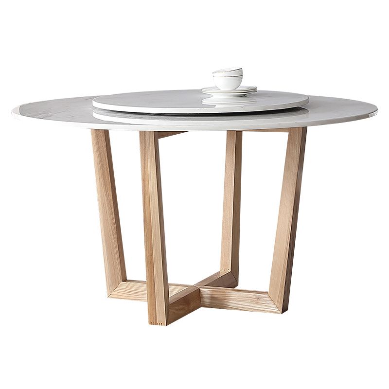 Simplicity Dining Site Table Round Sled Base Dining Room Home Furniture