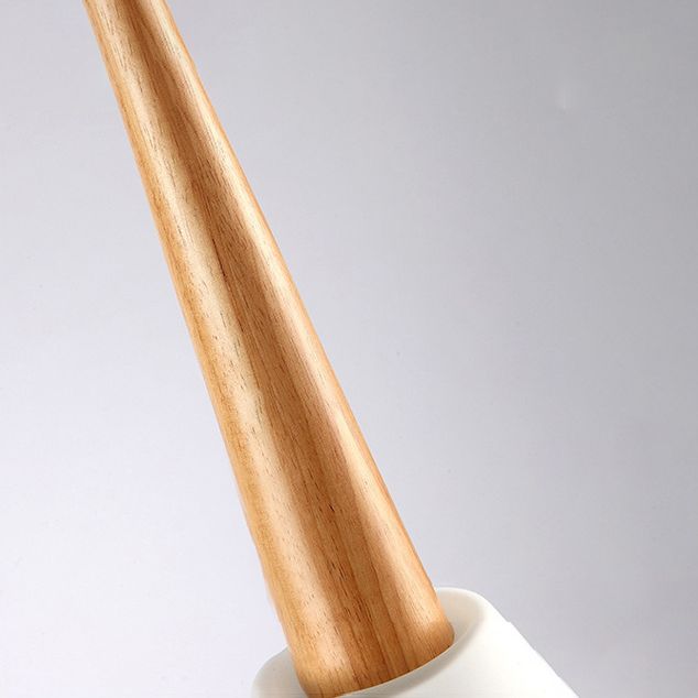 Verre Unique Forme suspendue Lumières Modern Style en bois suspendu le montage