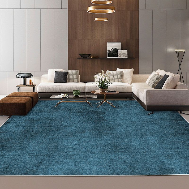 Contemporary Solid Shag Indoor Carpet Polyester Rug Pet Friendly Area Rug for Home Decoration