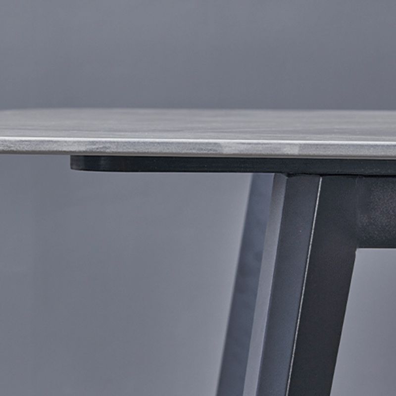 Contemporain 1/4/5/7 pièces Ensemble de restauration rectangle