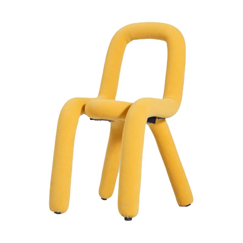 Contemporary Style Side Chair Open Back Dining Chair for Indoor