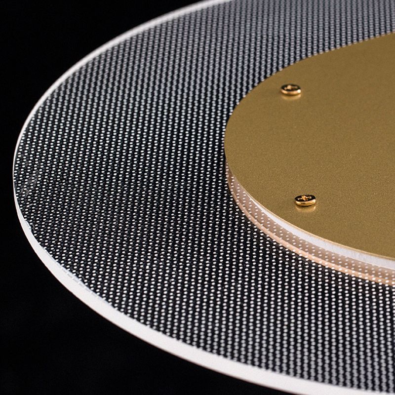 Acrylic Island Chandelier Lights Modern Style Metal Hanging Light Fixture for Dining Room