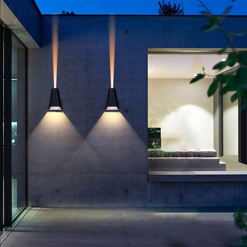 Modernism Wall Sconce Waterproof Outdoor Sconce Light Fixture with Aluminium