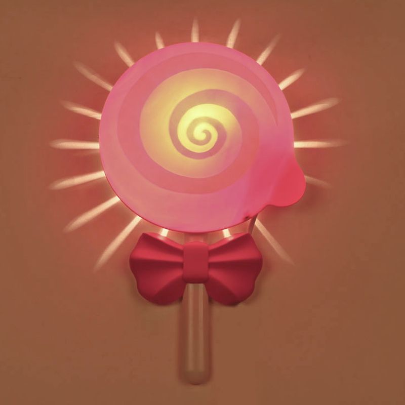 Ombra unica tonalità a parete a parete a parete per bambini in stile muro di plastica lampada da parete