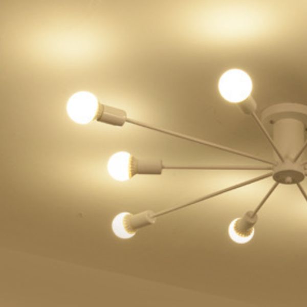 Contemporary Flush Mount Lighting Polish Finish Ceiling Light for Foyer