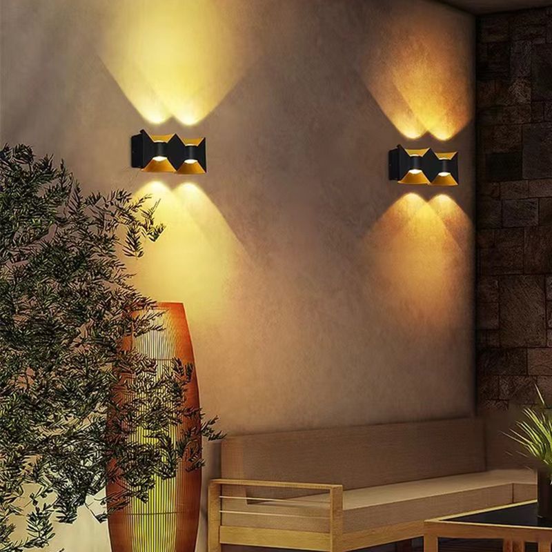 4 Lights Wall Mount Light Modern LED Wall Sconce Light with Acrylic Shade for Bedroom