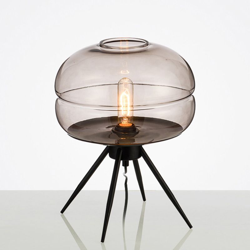 Lampada da comodino in vetro lampada da tavolo ultramoderna Semplicità per camera da letto