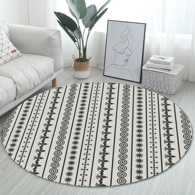 Unieke Boheemse vloerkleed multi-kleuren naadloos patroon tapijt wasbaar anti-slip huisdiervriendelijk gebied tapijt voor kamerdecoratie