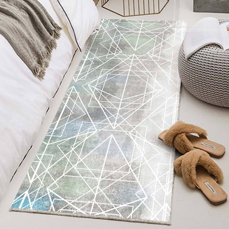 Goud modern tapijten polyester grafisch binnen tapijt wasbaar tapijt voor woonkamer