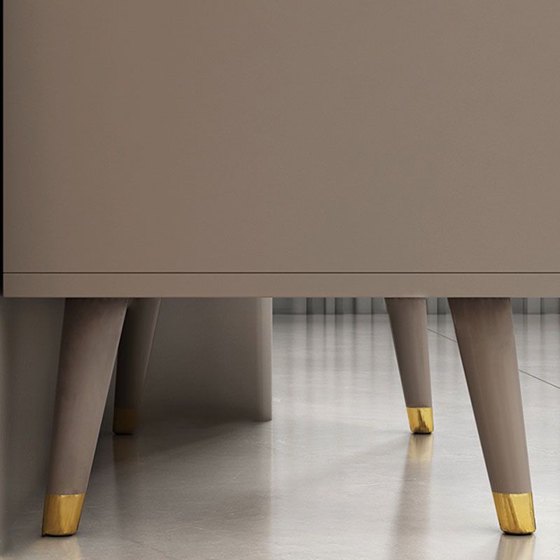 Contemporary Stone Top Dresser Vertical Storage Chest with Soft-Close Drawers for Bedroom