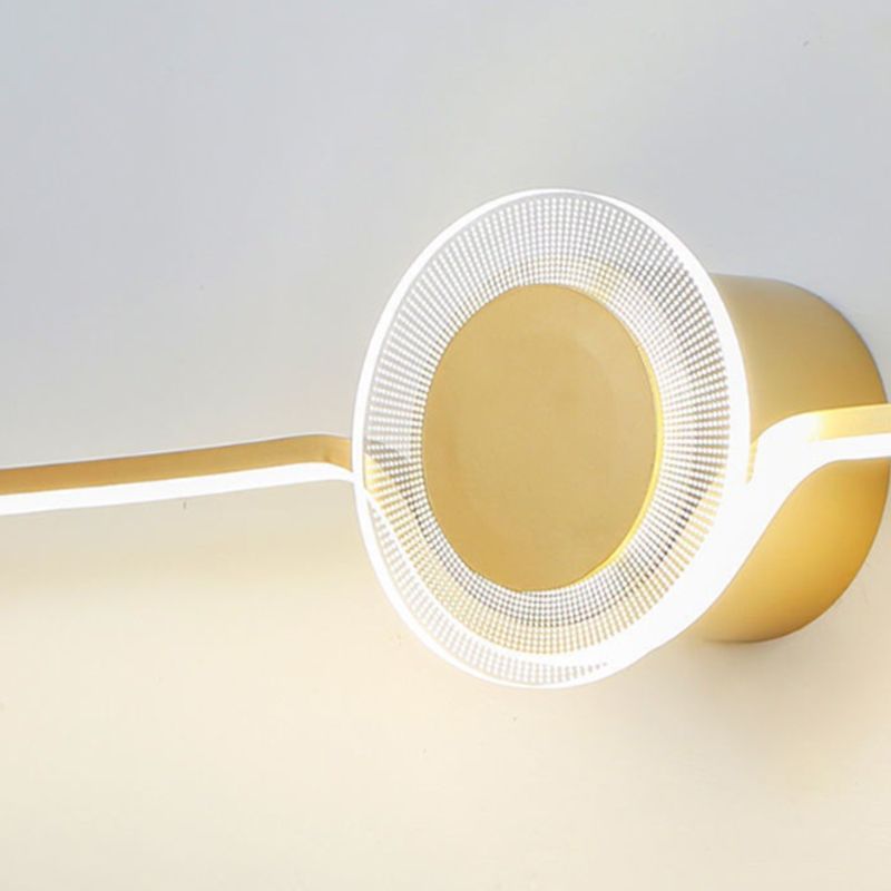 Metal Wall Lighting Fixture Simplicity Style LED Wall Mount Light Fixture