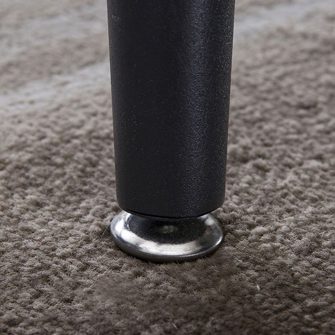 Mesa de comedor de piedra sinterizada Estilo industrial 4 patas Mesa base de rectángulo para comedor