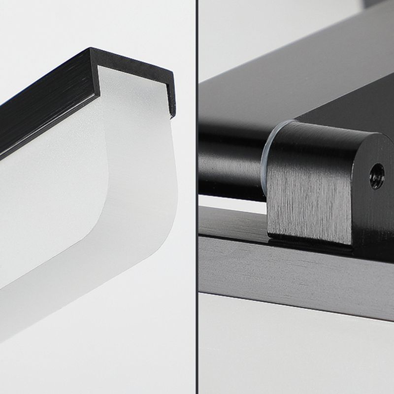 Bathroom LED Mirror Cabinet Lamp Modern Bath Light in 3 Color Finish