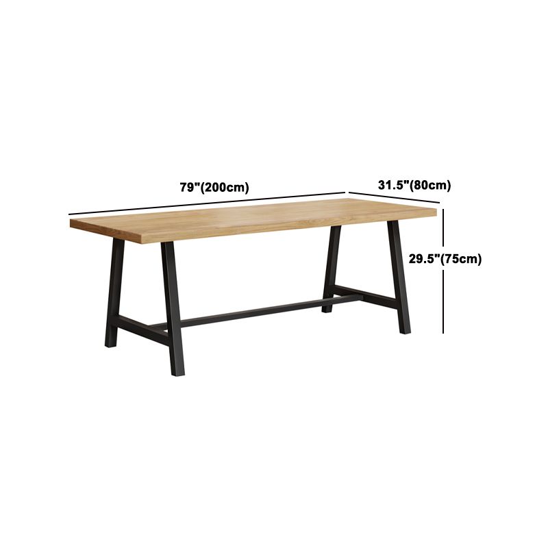 Modern 1/4/5 Pieces Dining Set Rectangle Pine Wood Dining Table for Kitchen Dining Room